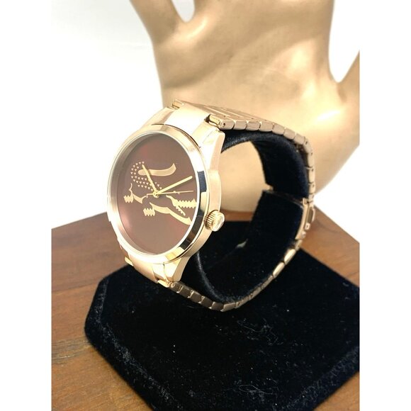 Lacoste Women's Watch 2001191 Ladycroc Quartz Rose Gold Stainless Steel 36mm - Picture 2 of 13
